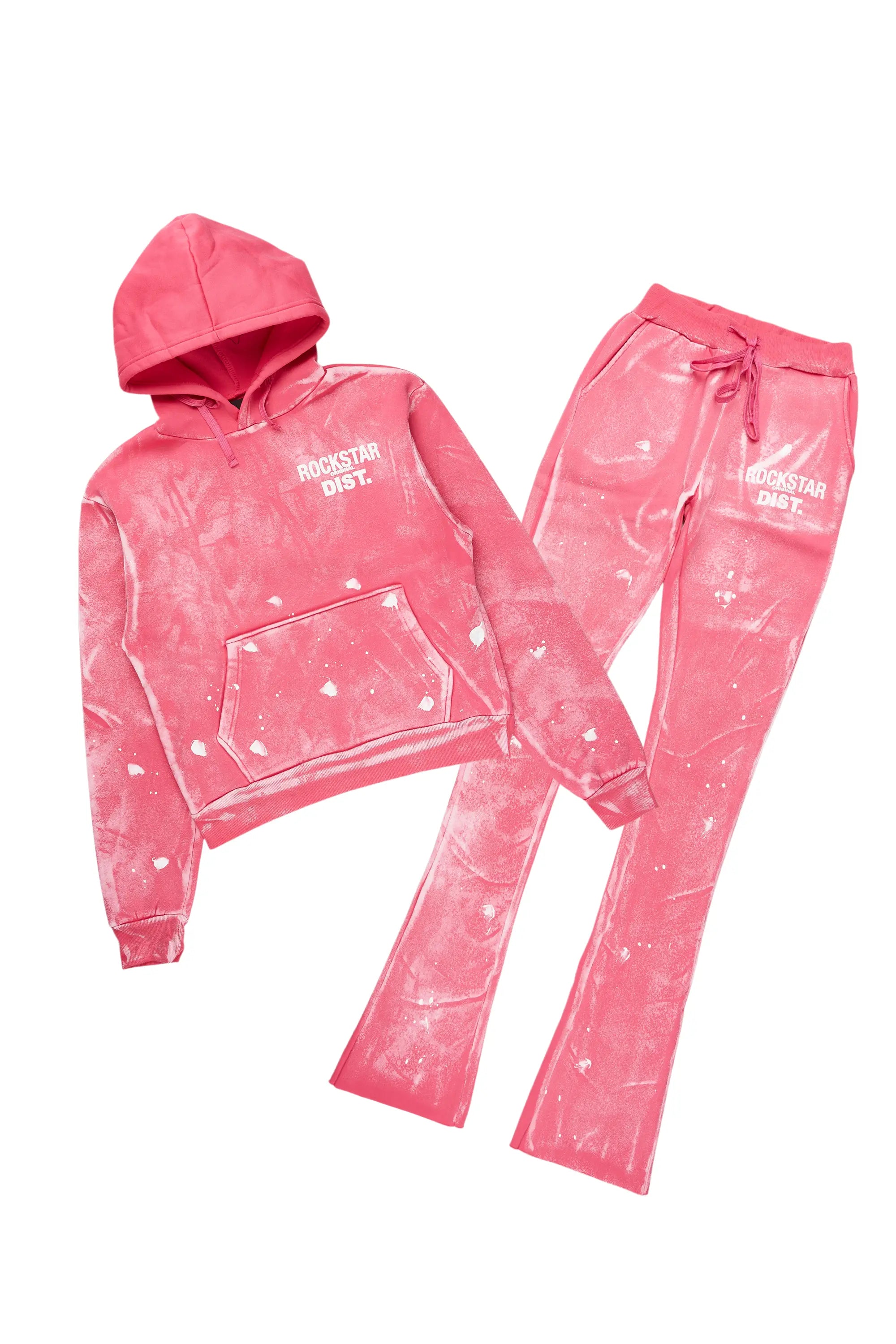 Keiana Hot Pink Super Stacked Trackset Traditional Men's Country