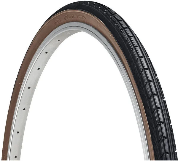 Tire Electra Loft 700c x 35mm Black/Brown Sidewall Artistic Men's Hand