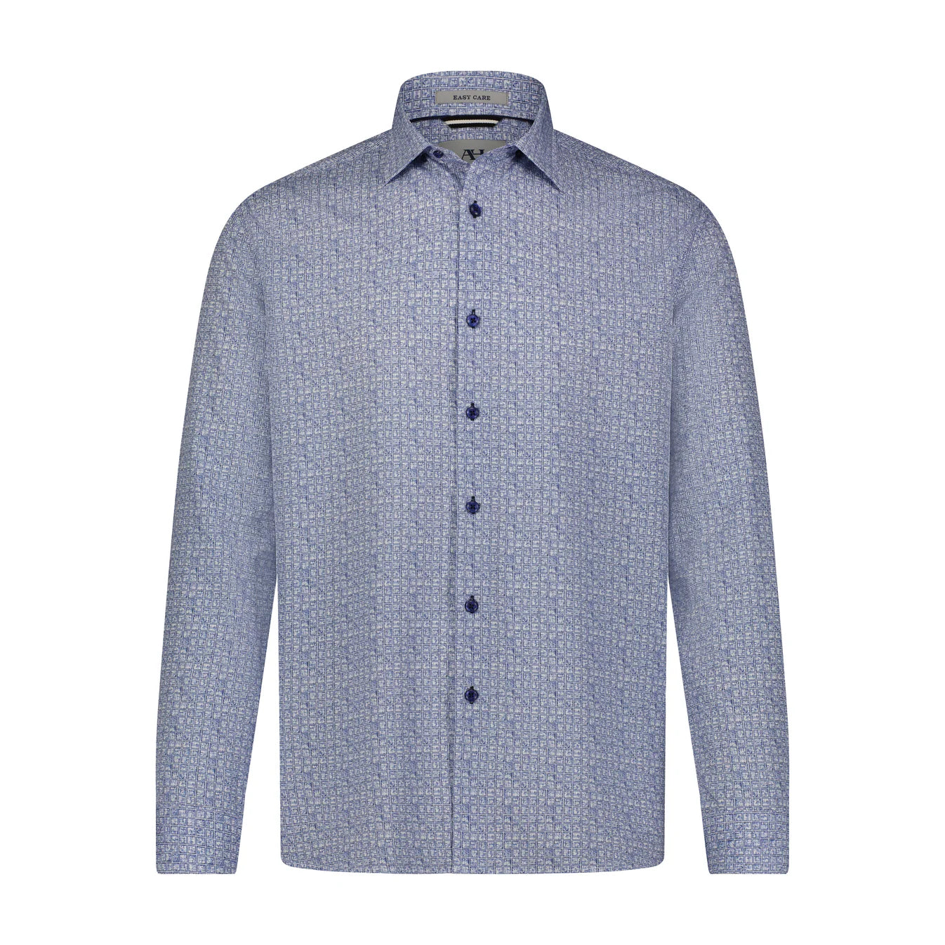 MEN`S PERFORMANCE SHIRT - BLUE Modern Men's 