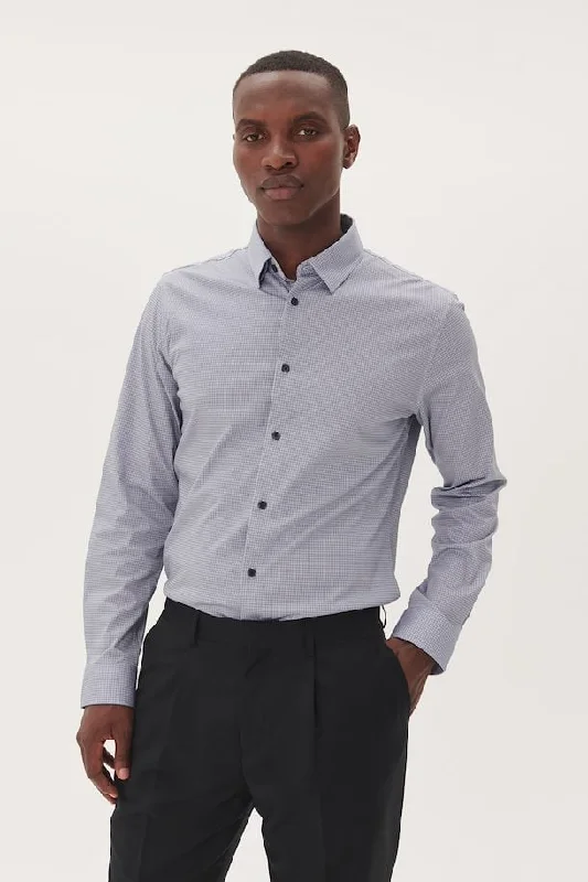 MATINIQUE | MAtrostol Shirt Dark Navy Sophisticated Men's French