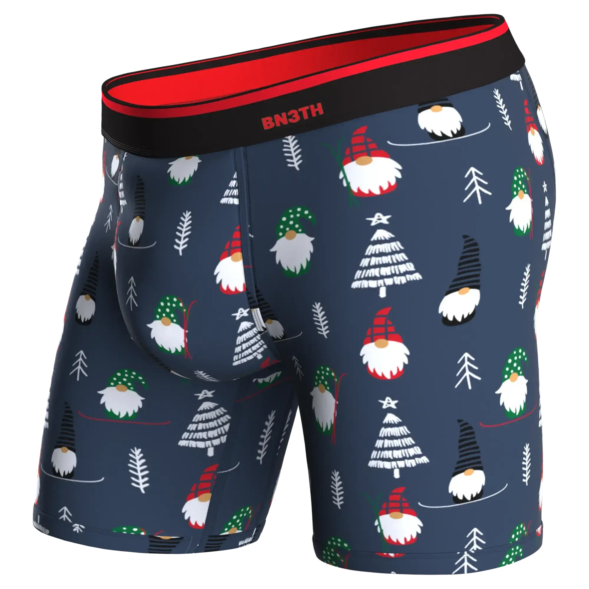 BN3TH | Classic Boxer Brief | Gnome for the Holidays Navy Beach