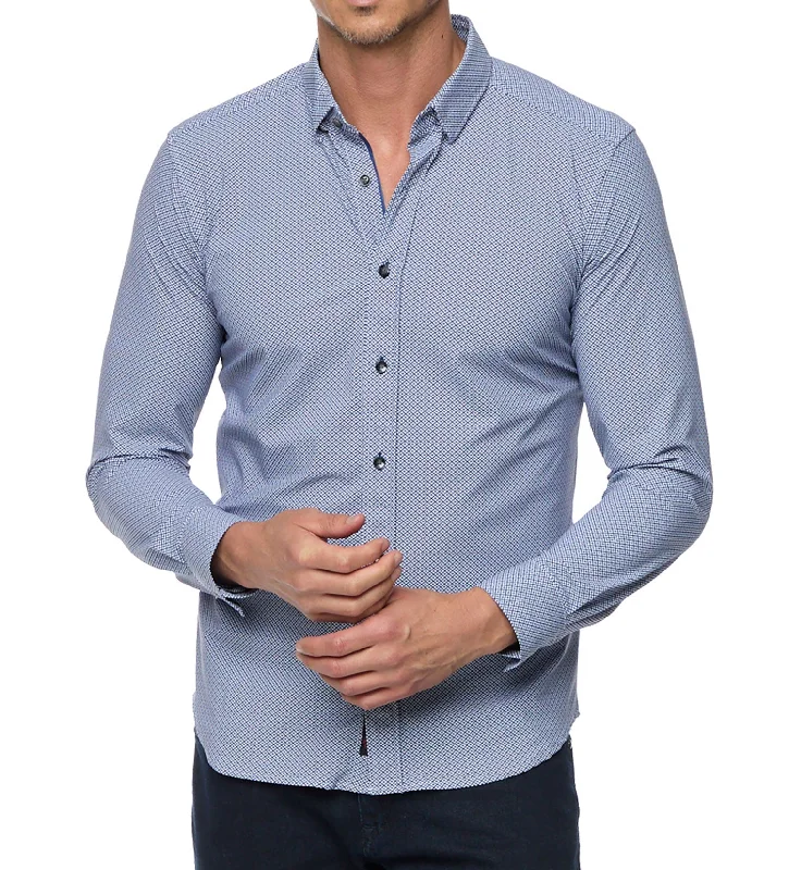 PERRIN TRIM PERFORMANCE SHIRT - MULTI Masculine Men's Thick