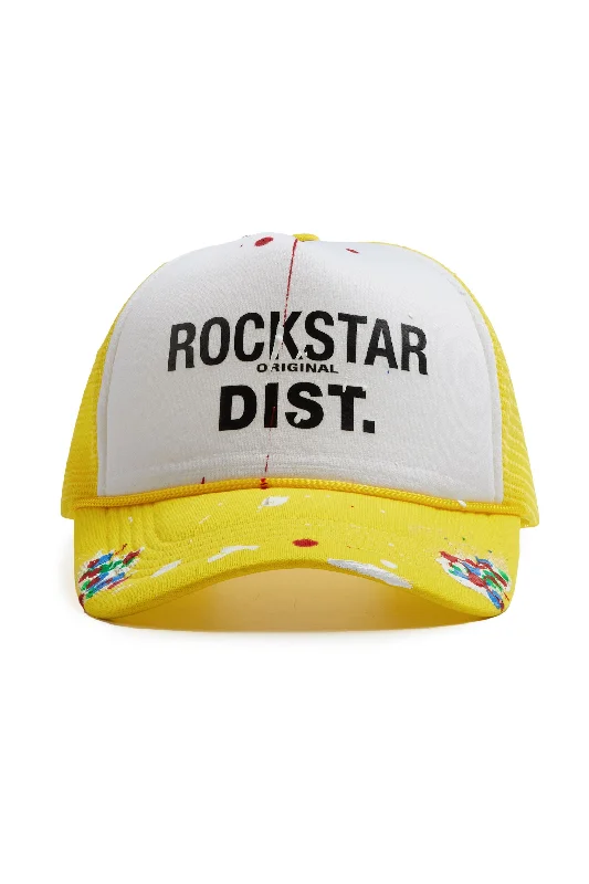 Neptune Yellow/White Trucker Hat Beach