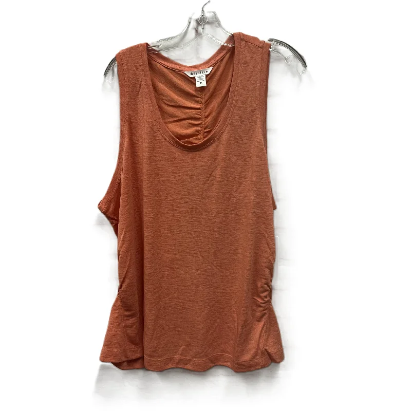 Athletic Tank Top By Athleta In Orange, Size: 2x Sleek Men's Contemporary 