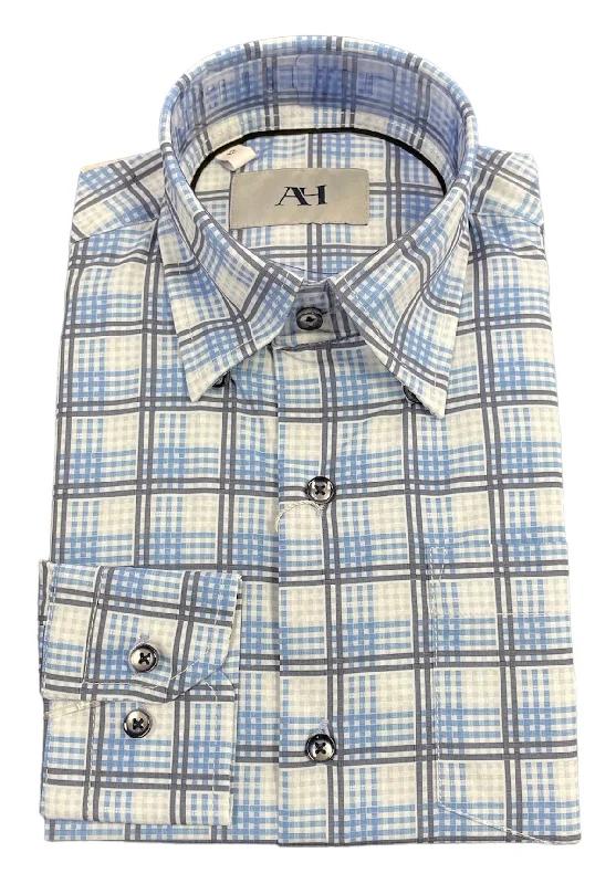 BOYS PERFORMANCE SHIRT - BLUE Classic Men's Pin