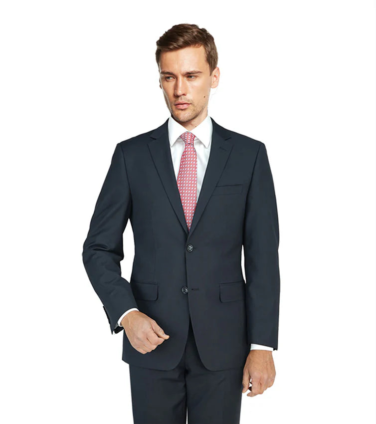 MANTONI STRETCH SUIT TRIM - BLACK Dynamic Men's Glow