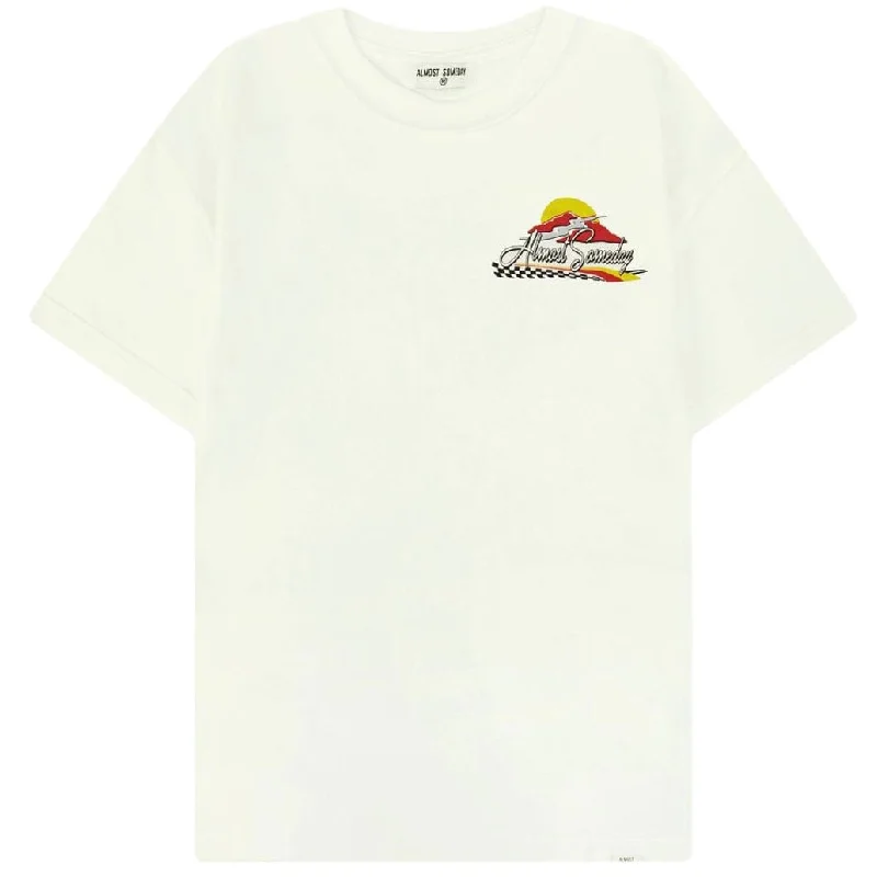 Almost Someday Peak Tee (Cream) AS-F24-TS-PEAK