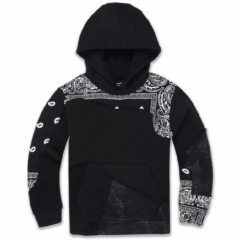 Boys Jordan Craig Represent Pullover Hoodie (Noir) 8965HB