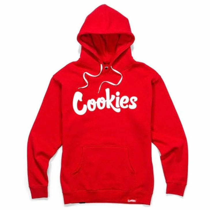 Cookies Original Mint Fleece Hoodie (Red/White) 1554H5389