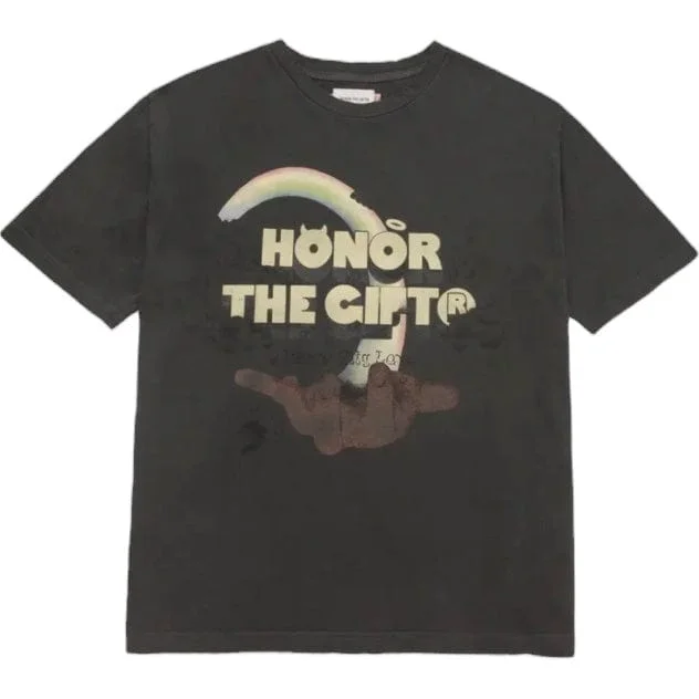 Honor The Gift Palms Graphic Tee (Black)