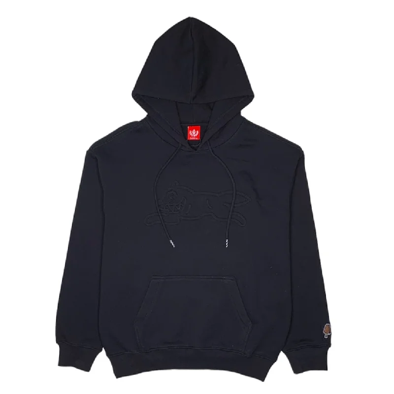 Ice Cream Raised Hoodie (Black) 431-1302