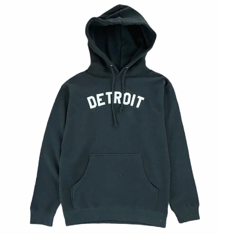 Ink Detroit Hoodie (Black/White) - INKDETBLKWT