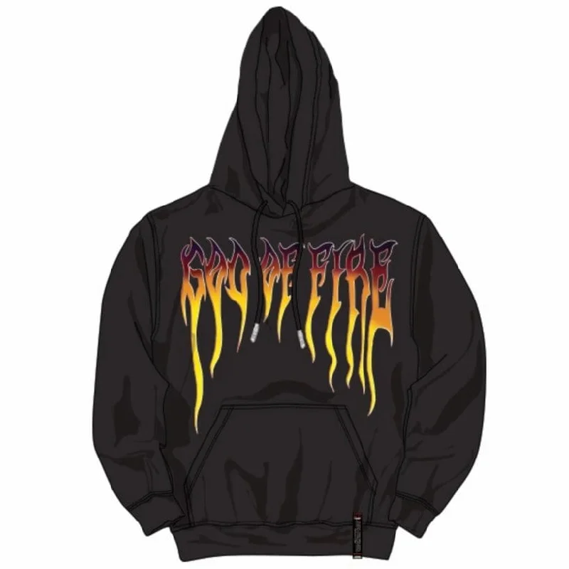 Iro-Ochi God Of Fire Hoodie (Black) 322-33859