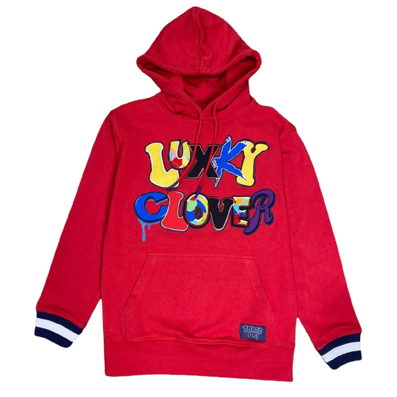 Jokes Up Lux Clover Hoodie (Red) 33658-RD