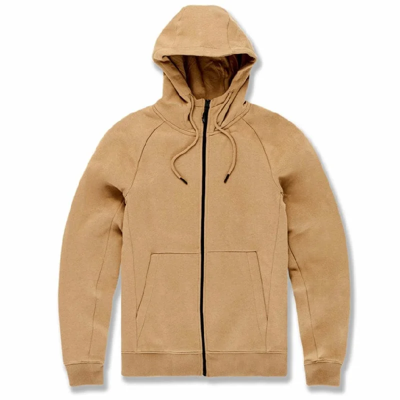 Jordan Craig Uptown Zip Up Hoodie (Mocha) 8720H