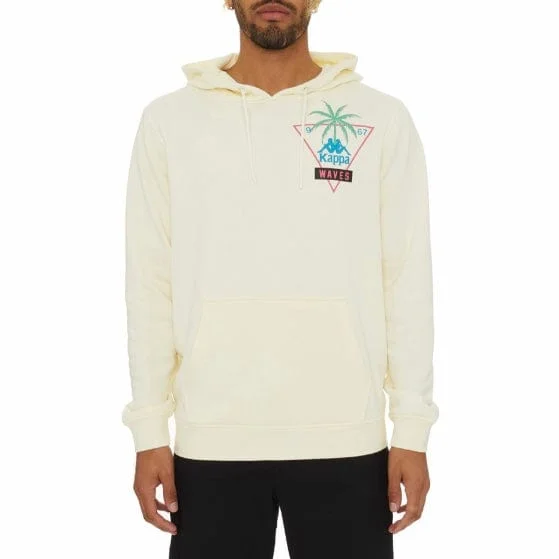 Kappa Authentic Oracabessa Hoodie (Cream/Green/Blue) 35142HW