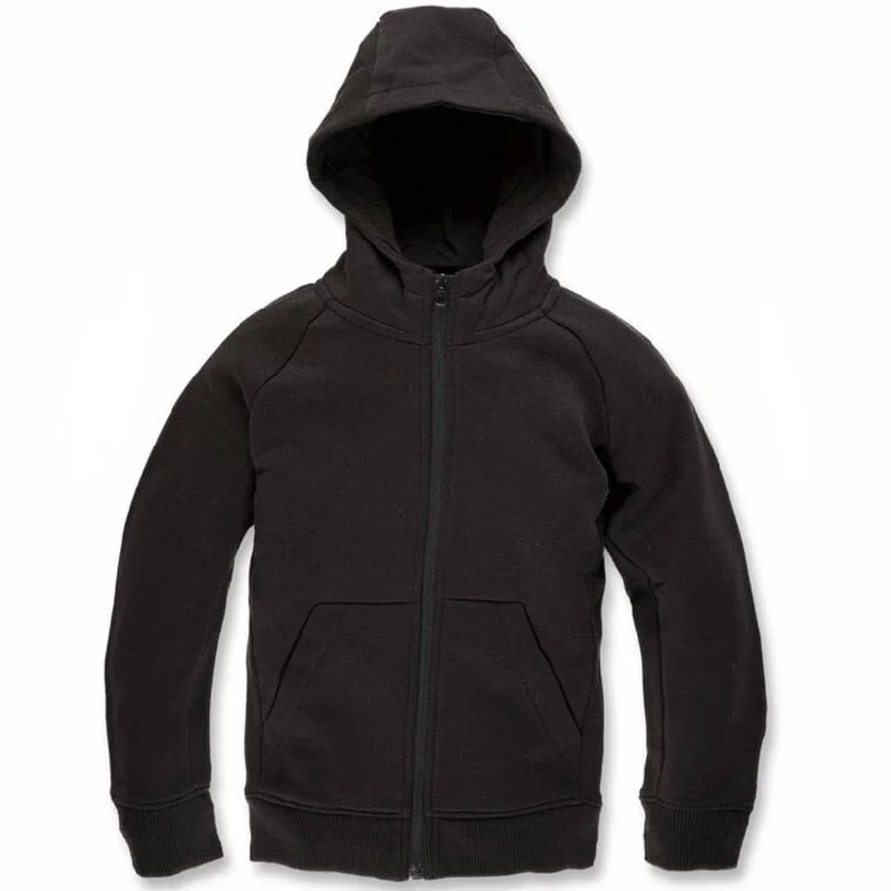 Kids Jordan Craig Uptown Zip up Hoodie (Black) 8521HK