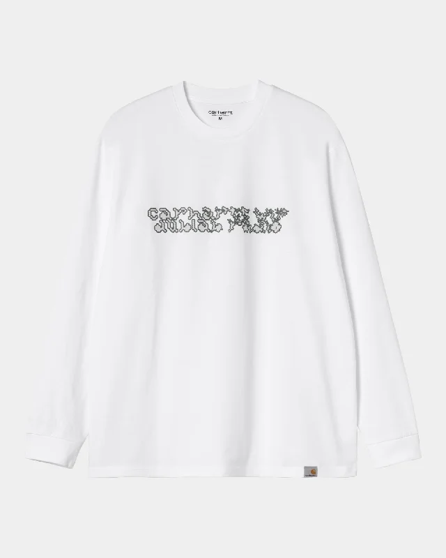 DUBLAB 25 YRS Long Sleeve T-Shirt | White