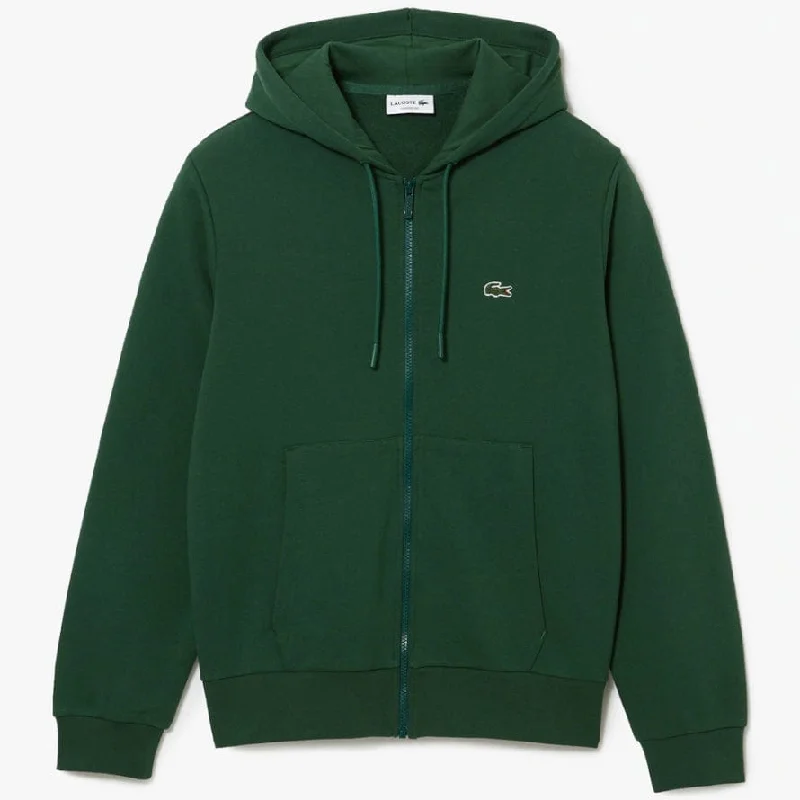 Lacoste Kangaroo Pocket Color-Blocked Hoodie (Green) SH9626-51