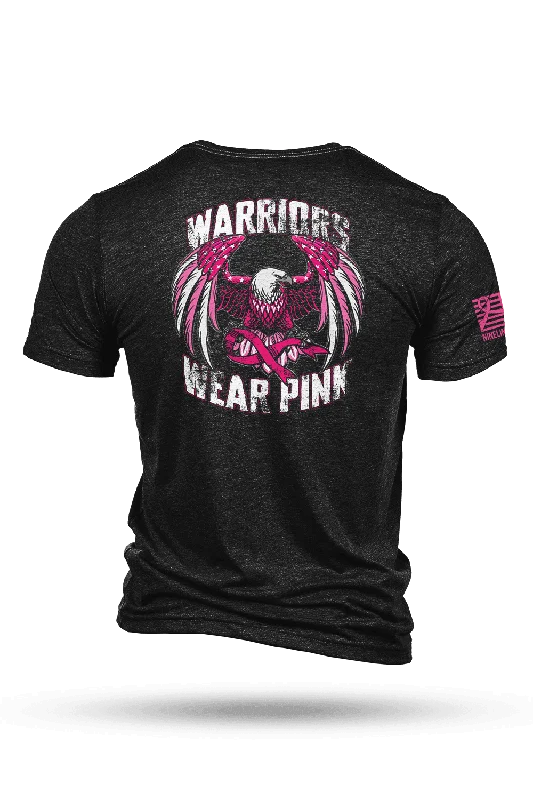 Warriors Wear Pink - Breast Cancer Awareness - T-Shirt