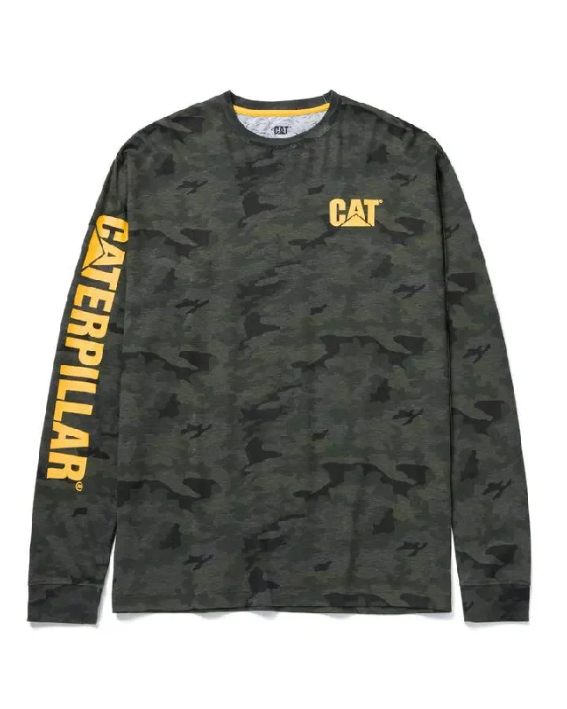 Men's Trademark Banner Long Sleeve T-Shirt - Night Camo