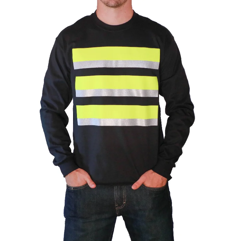 Whistle Workwear Safety Long Sleeve T-Shirt_Black