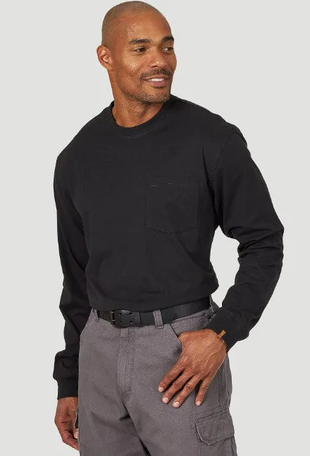 Wrangler RIGGS Performance Pocket Long Sleeve T-Shirt