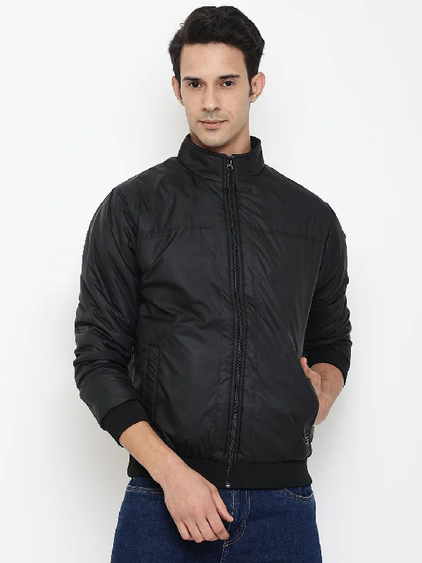 Men Black Jacket