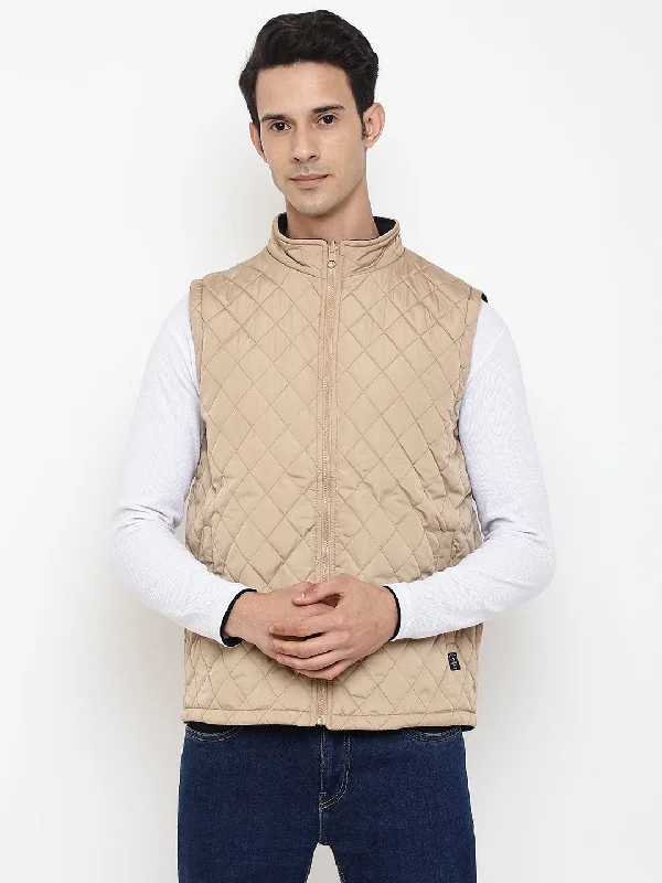 Men Khaki Jacket