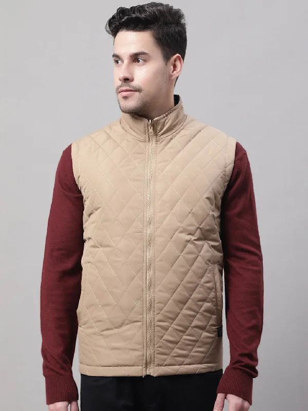 Men Reversible Beige Jacket