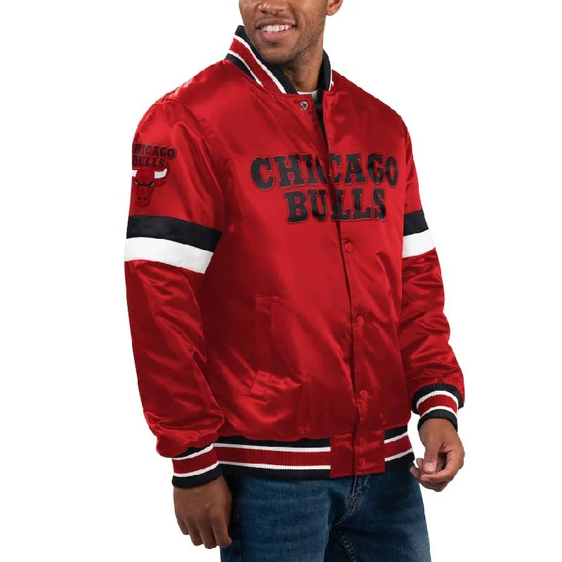 Chicago Bulls Starter Home Game Satin Jacket