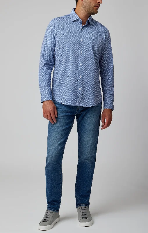 Drop Geo Tech Stretch LS Shirt