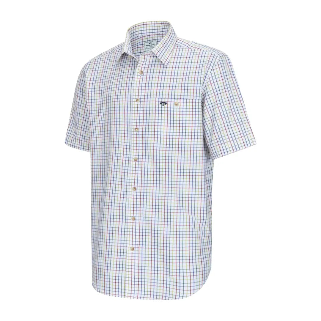 Hoggs Of Fife Kessock Tattersall Short Sleeve Shirt