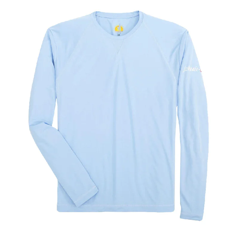 Johnnie-O Gavin Long Sleeve T-Shirt - Cloud Blue