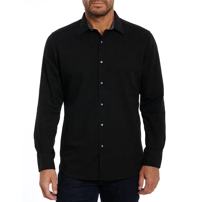 Robert Graham Highland Classic Fit Sport Shirt - Black