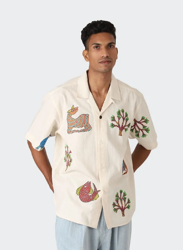 Ronen Short Sleeve Printed Shirt