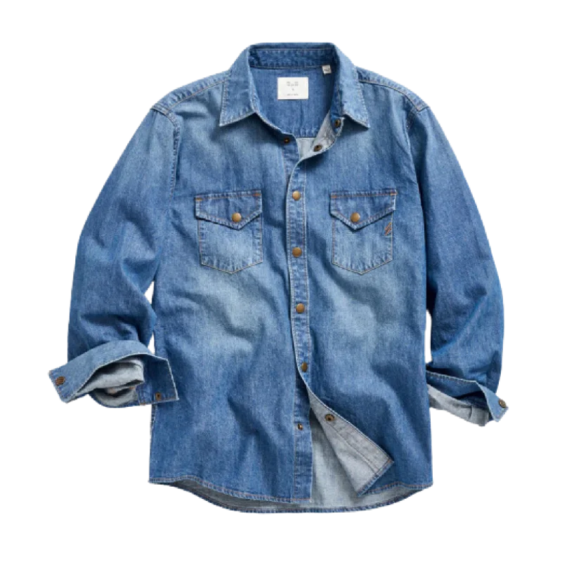 Shoals Denim Shirt - Light Indigo