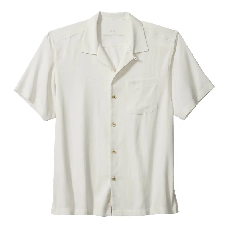 Tommy Bahama Big & Tall Coastal Breeze Check Camp Shirt - Continental