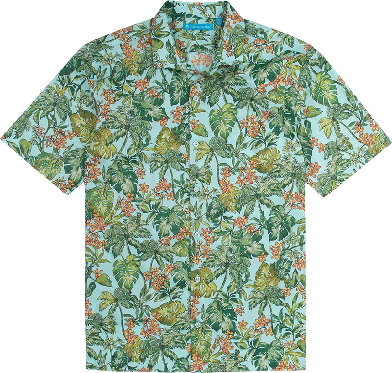 Tori Richard Lush Life Cotton Lawn Camp Shirt - Shore