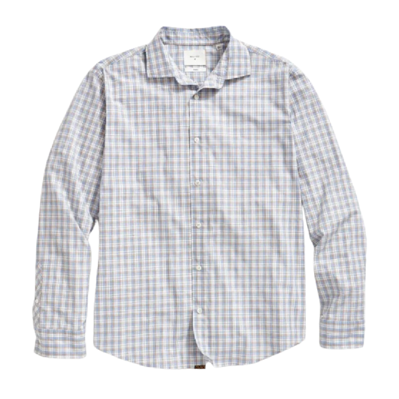 Windowpane Plaid Hutcheson Shirt - Blue Multi