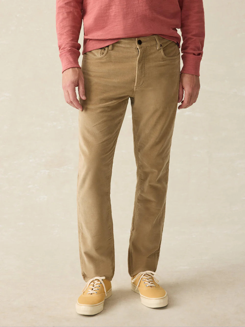 FAHERTY BARLEY 5 PCKT CORD PANT