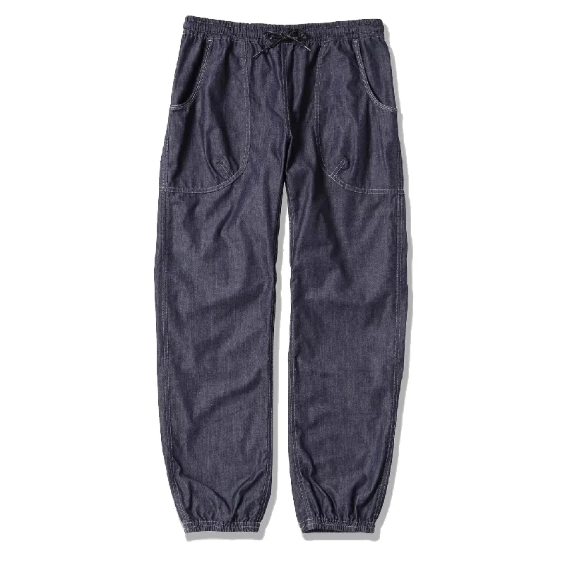 And Wander Dry Easy Denim Pants Navy