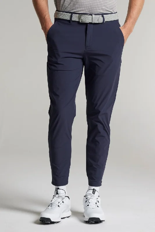 Cropped Dynamic Stretch Golf Trousers - Ace Navy