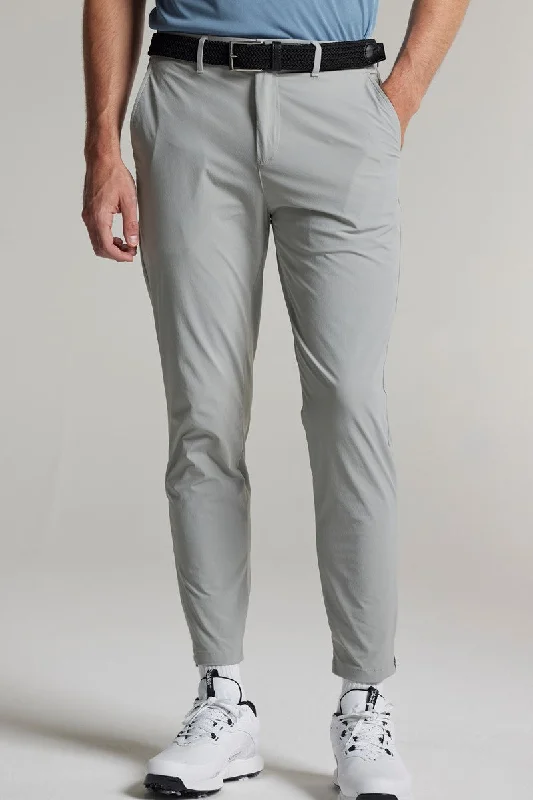 Cropped Dynamic Stretch Golf Trousers - Driver Grey