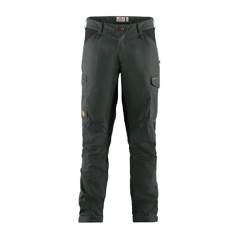 Fjallraven Kaipak Trousers Long Dark Grey-Black