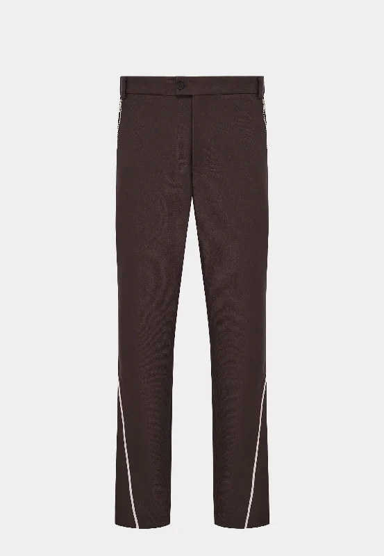 GMBH Tailored Trousers - Brown