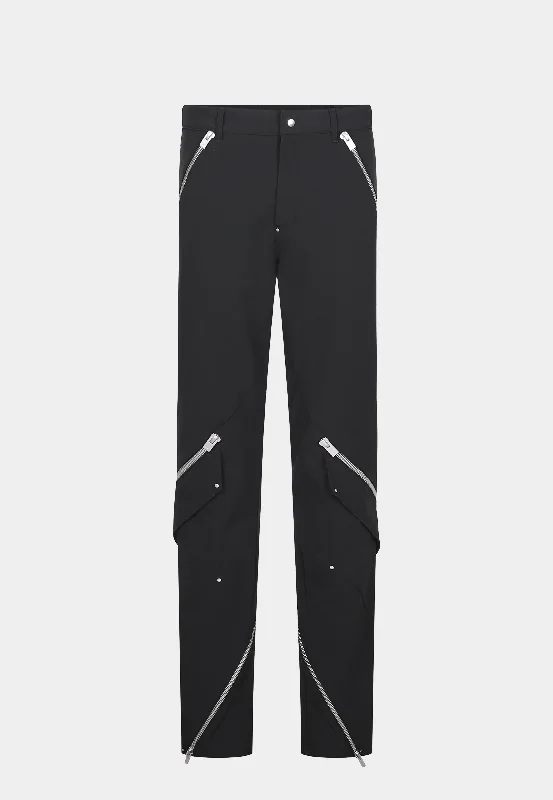 Heliot Emil Frazil Cargo Trouser Black