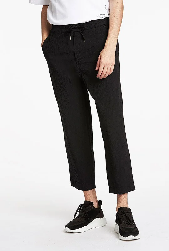 LINDBERGH SEERSUCKER ELASTIC WAIST PANTS