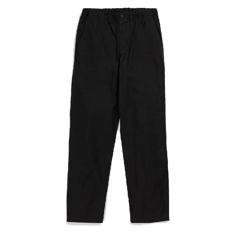 Norse Projects Ezra Relaxed Solotex Twill Trouser Black