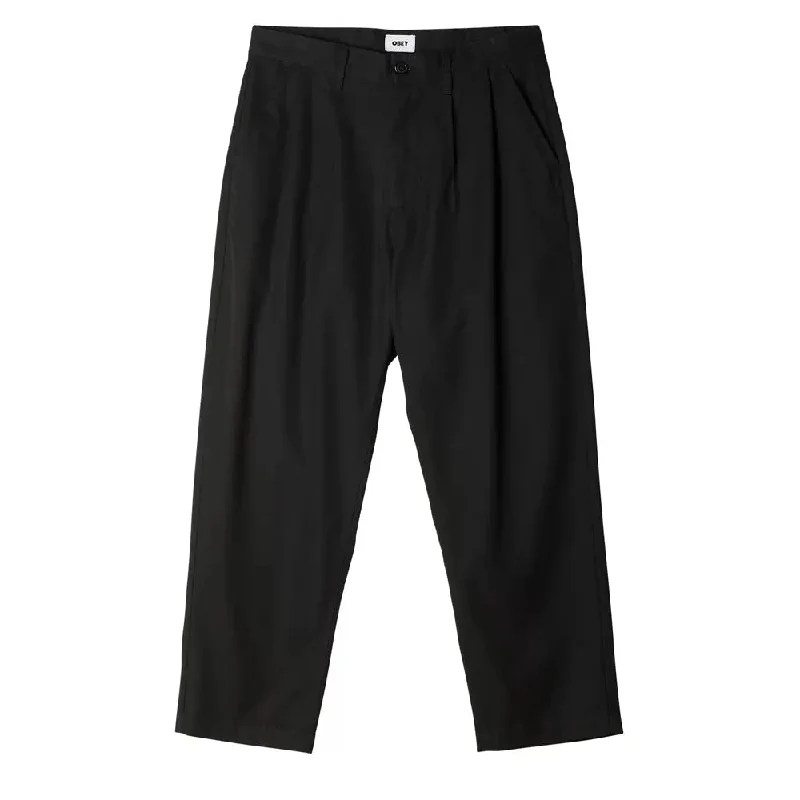 Obey Fubar Pleated Pant Black